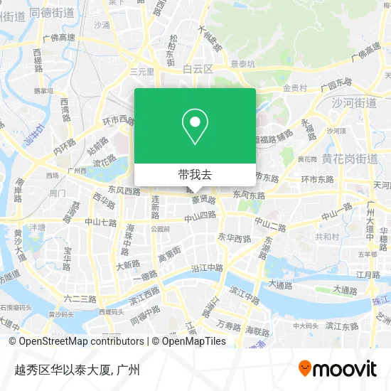 越秀区华以泰大厦地图