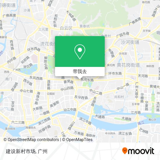 建设新村市场地图