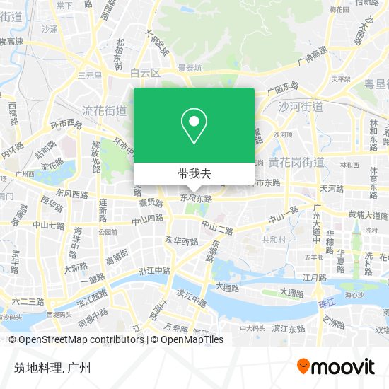 筑地料理地图