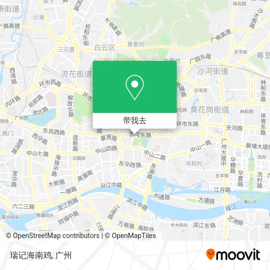 瑞记海南鸡地图