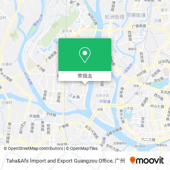 Taha&Afs İmport and Export Guangzou Office地图