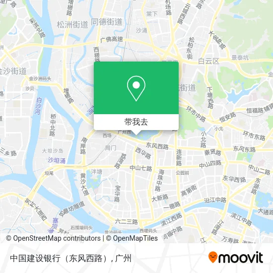 中国建设银行（东风西路）地图