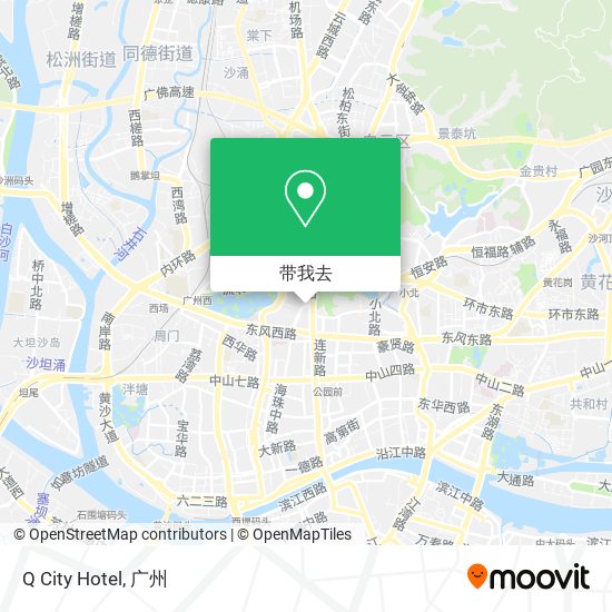 Q City Hotel地图