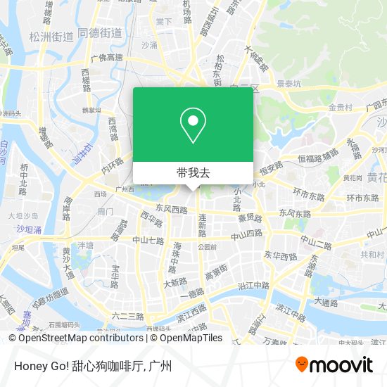 Honey Go! 甜心狗咖啡厅地图