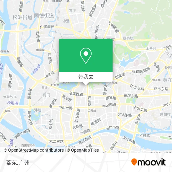 荔苑地图