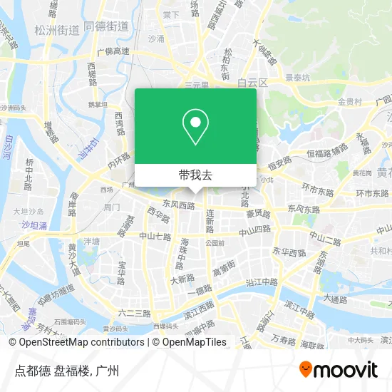 点都德 盘福楼地图