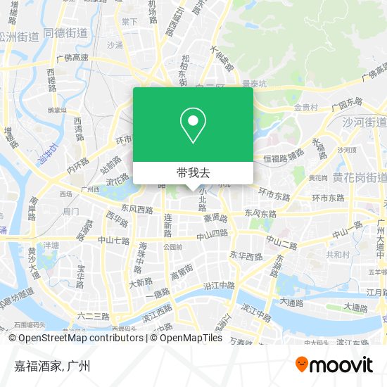 嘉福酒家地图