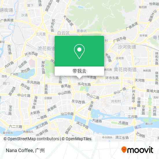 Nana Coffee地图