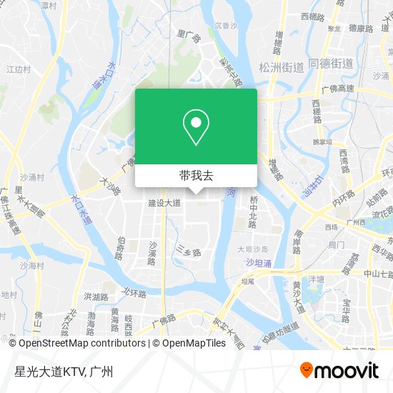 星光大道KTV地图