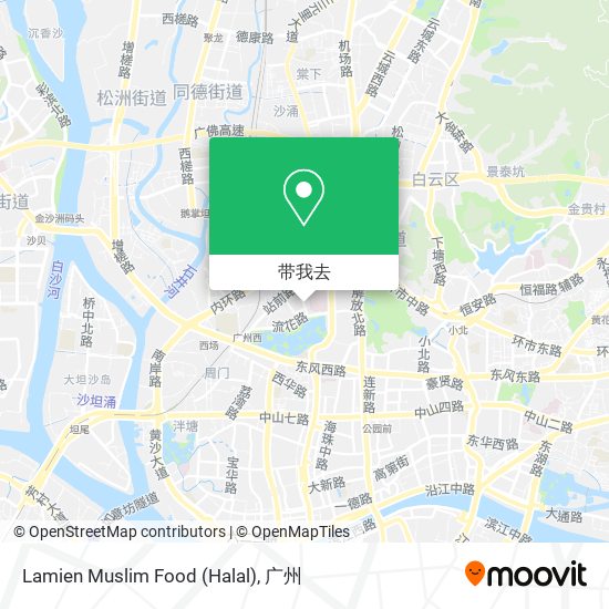 Lamien Muslim Food (Halal)地图