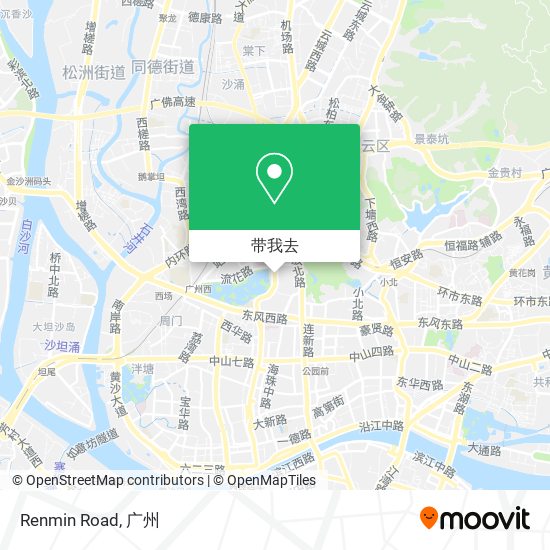 Renmin Road地图