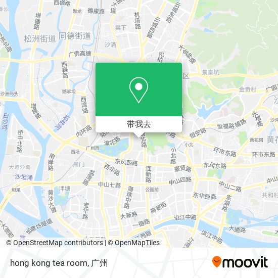 hong kong tea room地图
