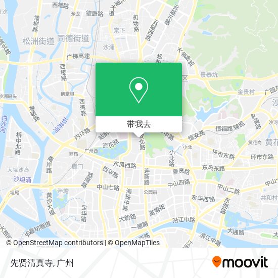 先贤清真寺地图