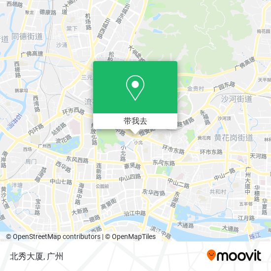 北秀大厦地图