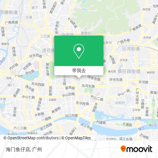 海门鱼仔店地图