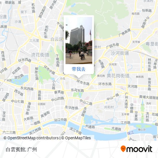 白雲賓館地图