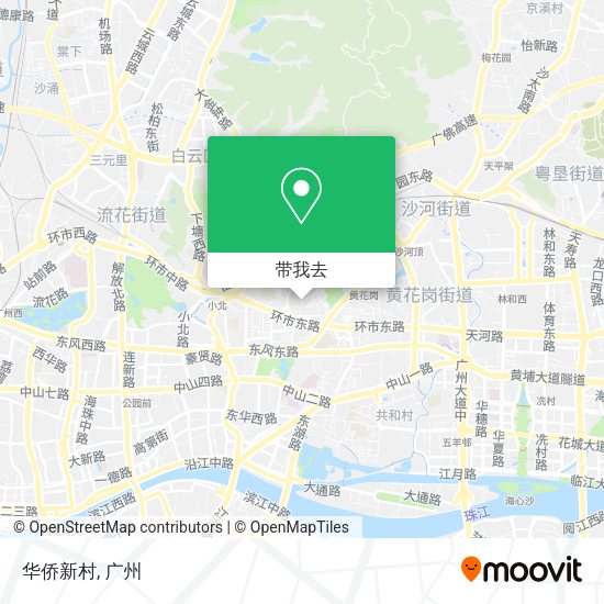 华侨新村地图