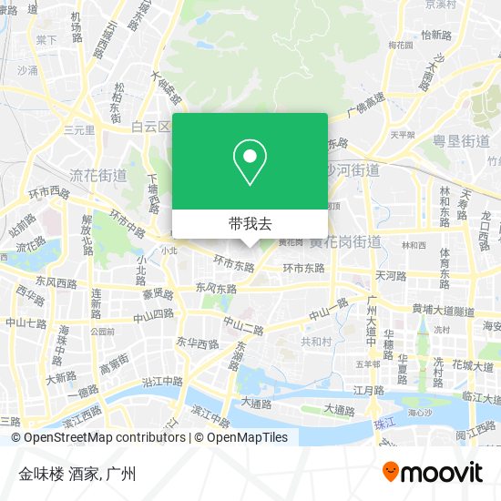 金味楼 酒家地图