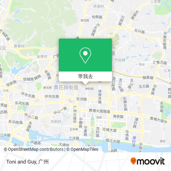 Toni and Guy地图