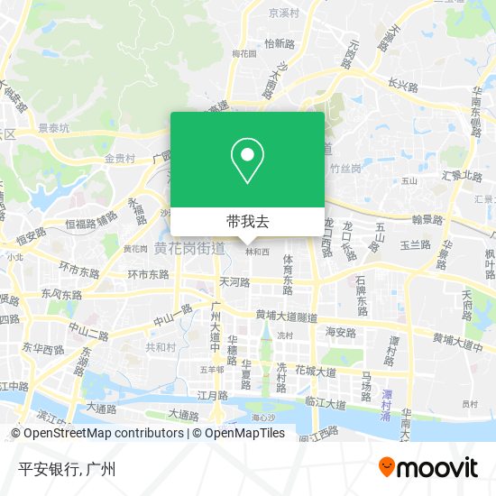 平安银行地图