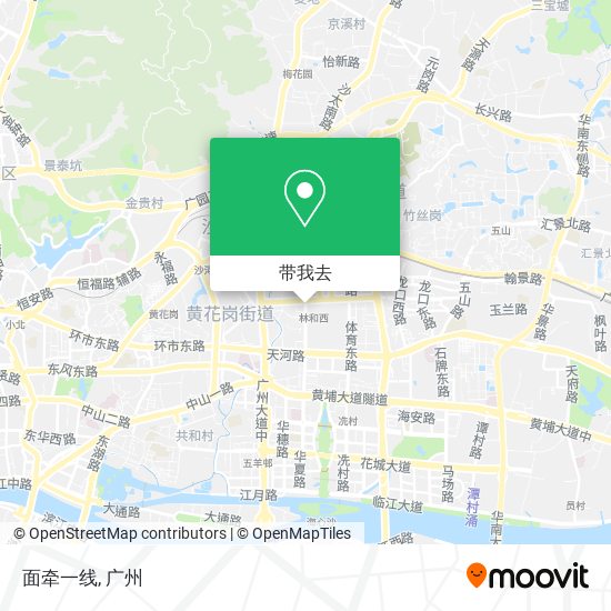 面牵一线地图