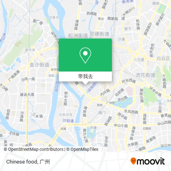 Chinese food地图