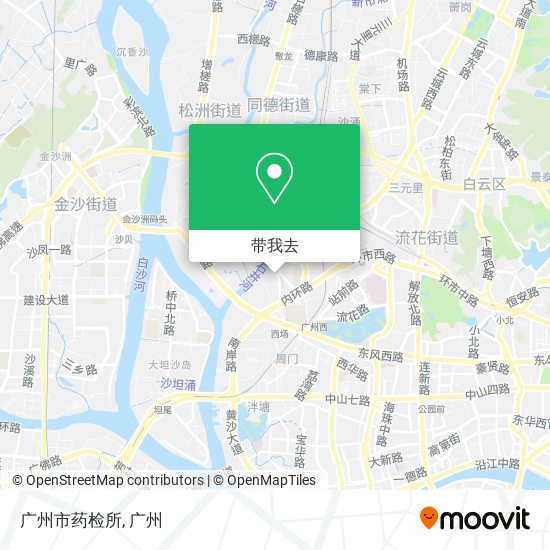 广州市药检所地图