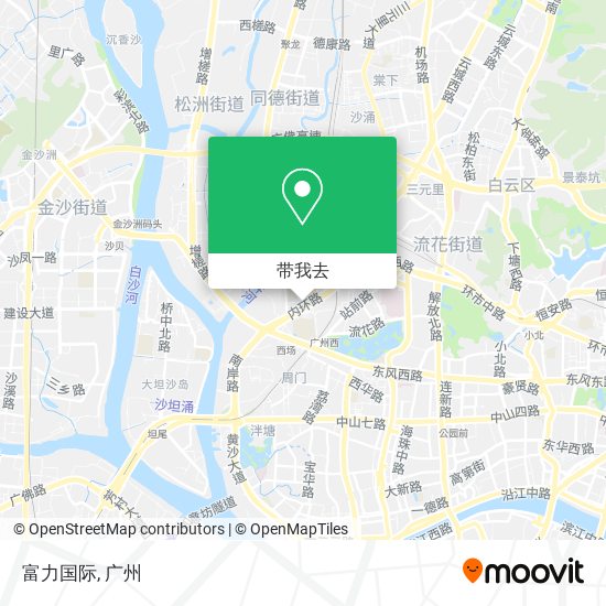 富力国际地图