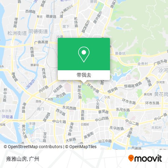雍雅山房地图