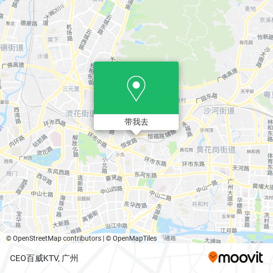 CEO百威KTV地图