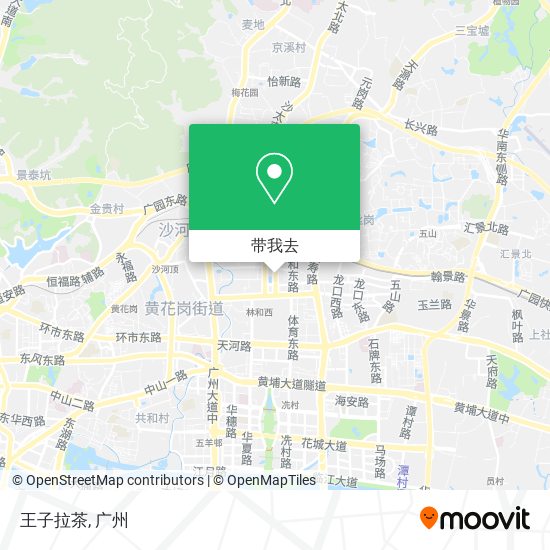 王子拉茶地图