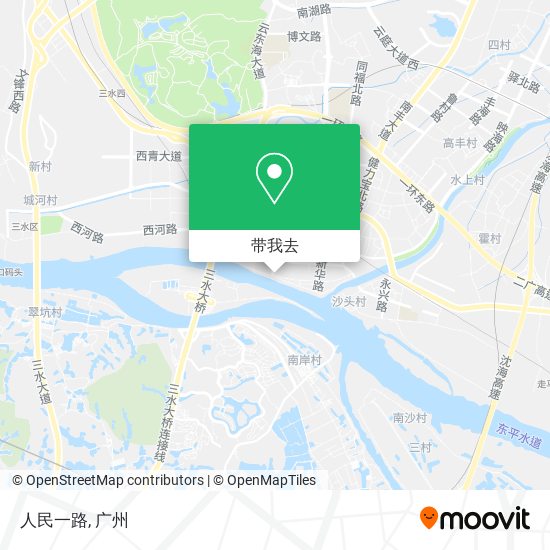 人民一路地图