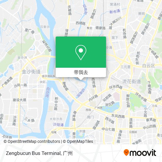 Zengbucun Bus Terminal地图