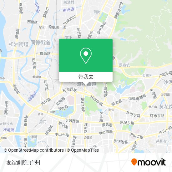 友誼劇院地图