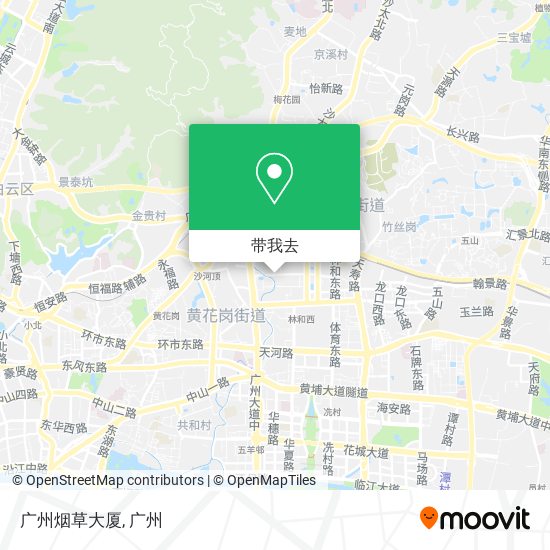 广州烟草大厦地图