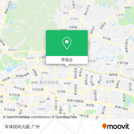 军体院幼儿园地图