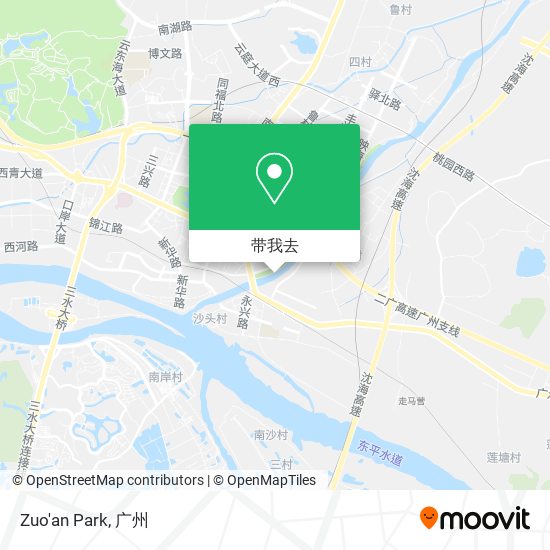 Zuo'an Park地图