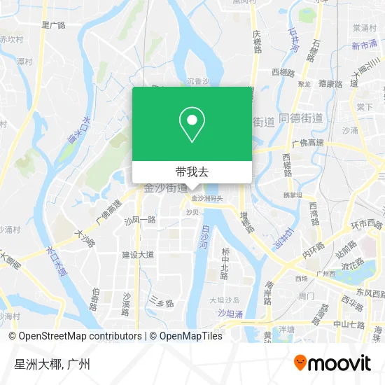星洲大椰地图