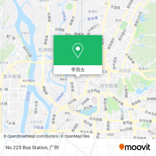 No.225 Bus Station地图