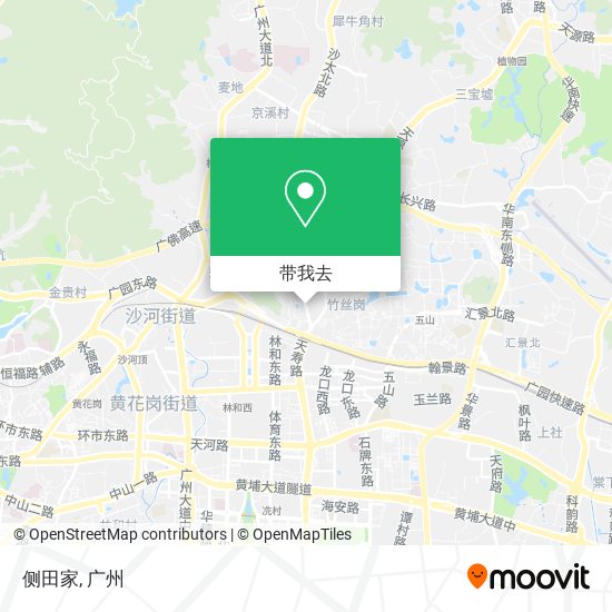 侧田家地图