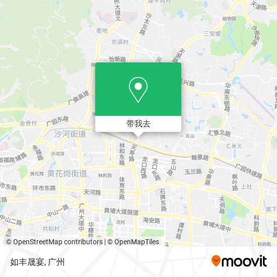 如丰晟宴地图