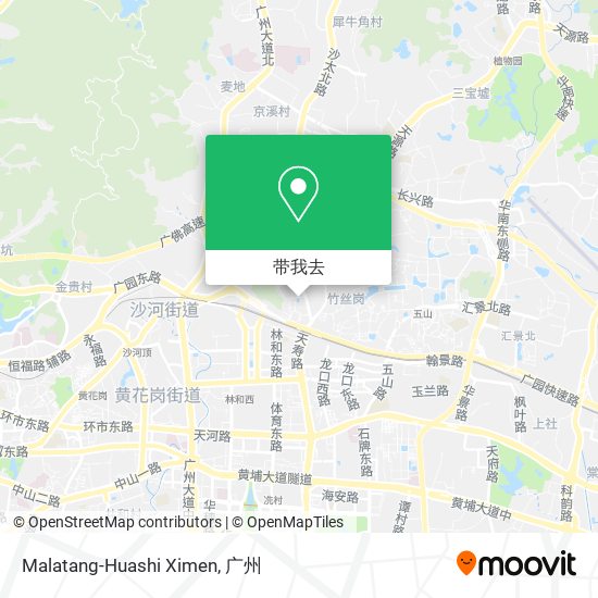 Malatang-Huashi Ximen地图