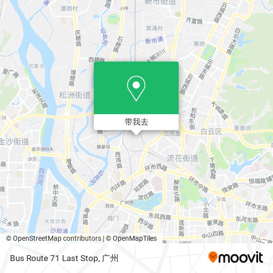Bus Route 71 Last Stop地图
