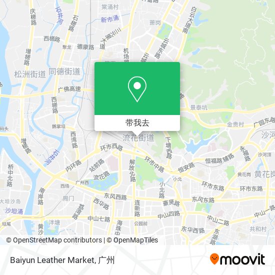 Baiyun Leather Market地图