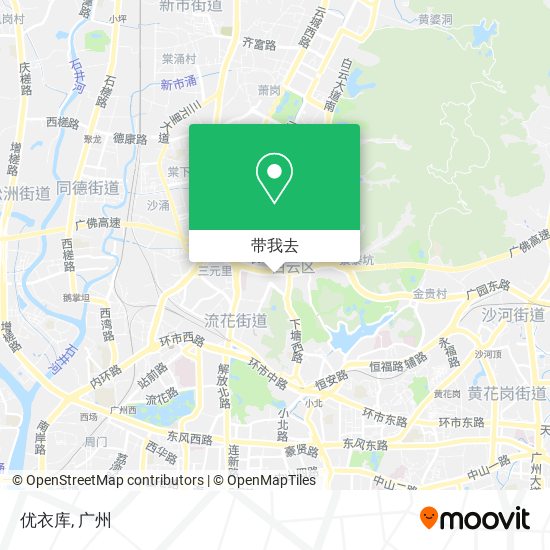 优衣库地图