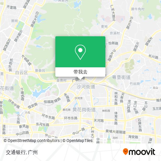 交通银行地图