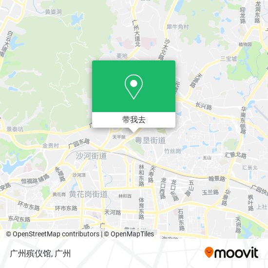 广州殡仪馆地图