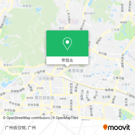 广州殡仪馆地图