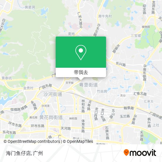 海门鱼仔店地图