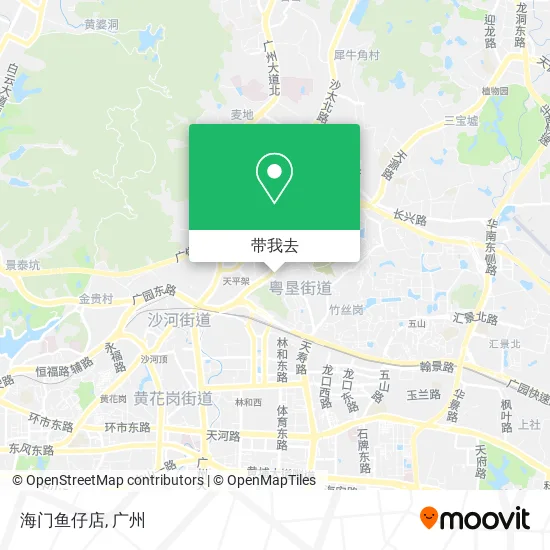 海门鱼仔店地图